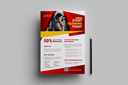 Gym Fitness Flyer Design Bundle, a Flyer Template by VectStock (Thumbnail 4 of 4)