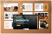 Mongata Food & Restaurant Powerpoint, a Presentation Template by Annora Studio (Thumbnail 1 of 5)