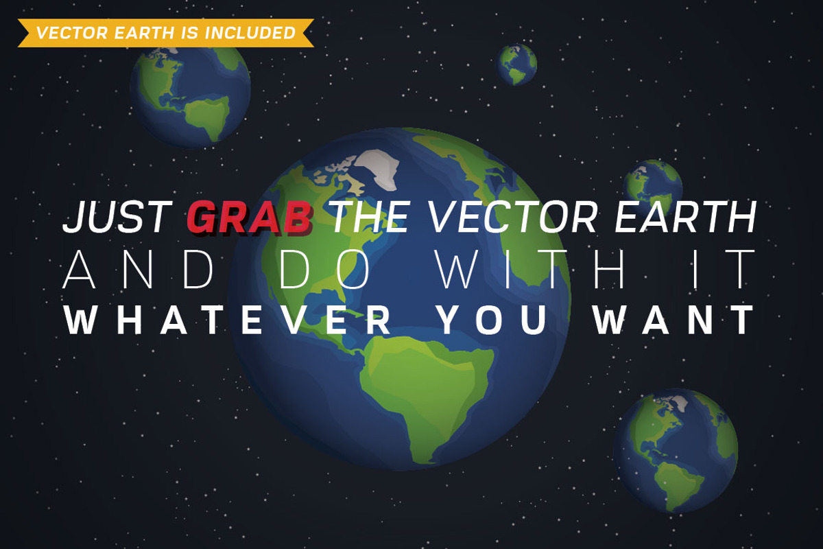 SPACE COLLECTION + EXTRAS, a Background Graphic by Roman Paslavsky (Photo 7 of 12)