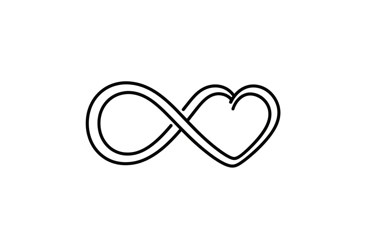 50 Infinity Heart Symbol Vector Bund, an Illustration by abu67222 (Photo 18 of 51)