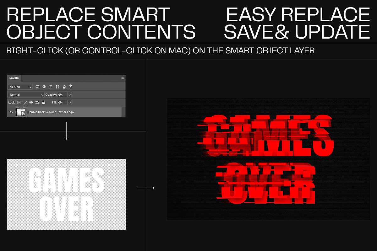 12 Text Effect Templates, a Layer Style Add-On by iDoodle Studio (Photo 6 of 6)