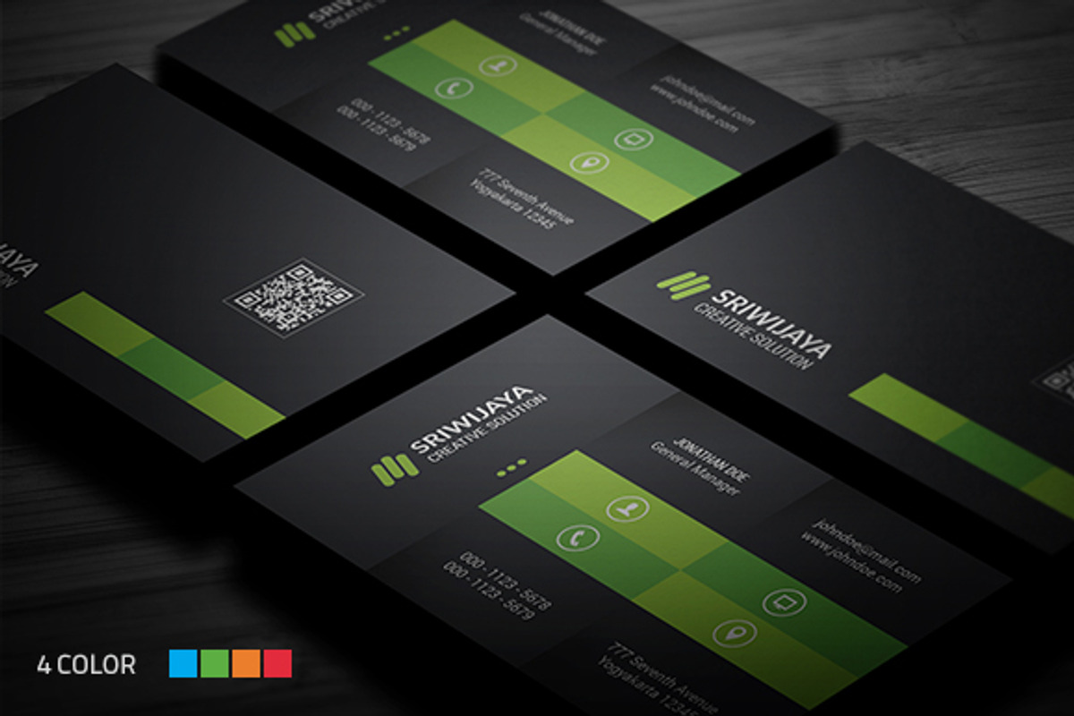 Modern Business Card, a Business Card Template by InfinityArt (Photo 1 of 6)