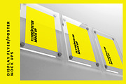 Display Poster Mock-Ups, a Print Template by Thirtypath Studio (Thumbnail 5 of 5)