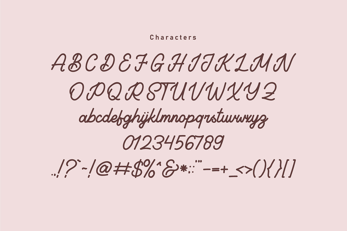 Holiday Maria – Cute Script Font, a Script Font by Salamahtype (Photo 7 of 8)