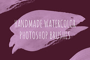 Handmade watercolor PS brushes, a Brush Add-On by rorygez fresh (Thumbnail 1 of 3)