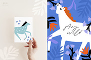 Adorable Horses | Hand drawn clipart, an Animal Illustration by Olia (Thumbnail 11 of 11)