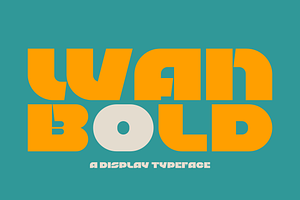 Wanbold - A Display Typeface, a Slab Serif Font by Badsign Type