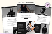 Luxury Website Consultant Coaches, a Wix Template by Template Twist Shop (Thumbnail 2 of 9)