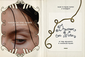 Drawn in Wire: Frames & Ornaments, an Object Graphic by Purple