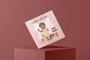 Birthday Girl Invitation - Flyer Med, a Poster Template by SlideFactory (Thumbnail 3 of 4)