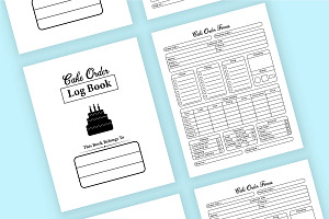 Cake Business Log Book KDP Interior