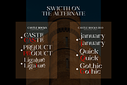 CASTLE ROCKS DUO - Ligature Font, a Serif Font by Java pep (Thumbnail 3 of 15)