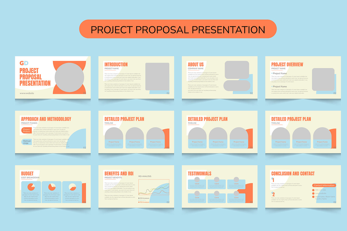 Business proposal presentation, a Graphic by Kazi Hossain