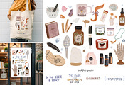 Botany & Halloween mystery BUNDLE, a Decorative Illustration by Ruslana Lubenets (Thumbnail 20 of 47)