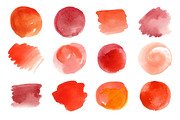 Summertime watercolor backgrounds, a Texture Graphic by Soulful Vectors (Thumbnail 4 of 6)