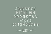 Childhand, a Slab Serif Font by lelevien (Thumbnail 2 of 6)
