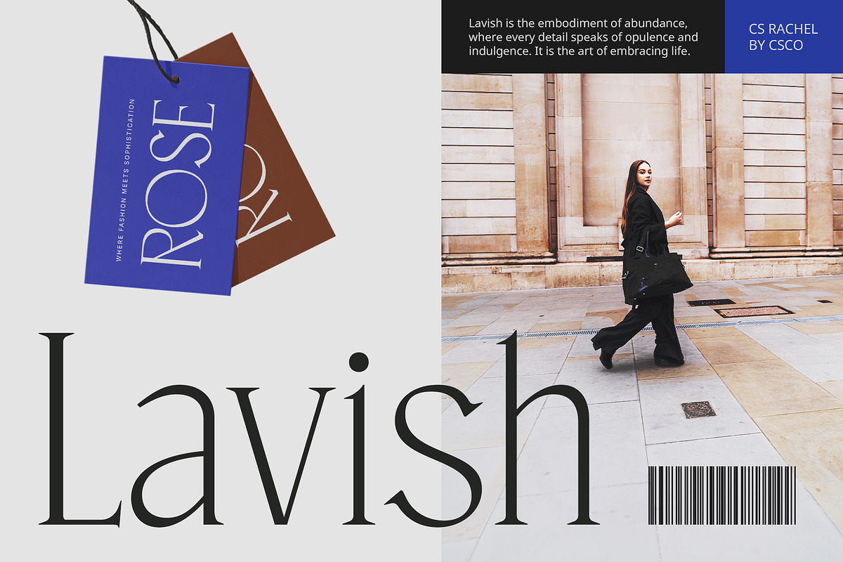 CS Rachel – Elegant Font, a Serif Font by Craft Supply Co. (Photo 2 of 8)