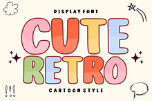 Cute Retro – Retro Display Font
