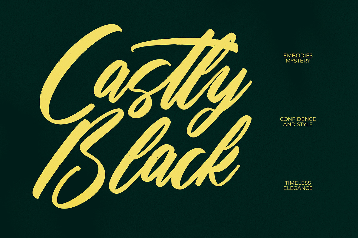 Ciaters Gangster Brush Handwritten, a Script Font by Letterena Studios Script (Photo 5 of 15)