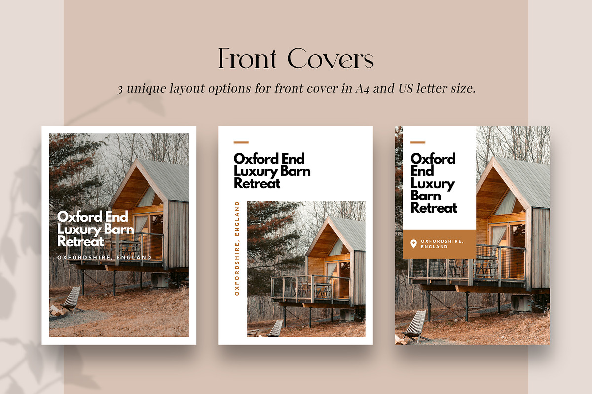 Airbnb Welcome Book & Signs Template, a Brochure Template by RWstudio (Photo 2 of 10)