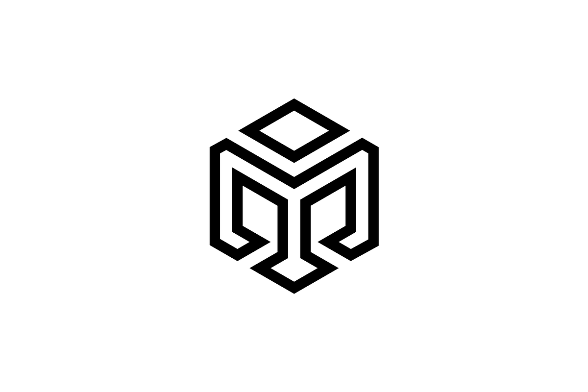 Geometric Hexagon Letter M Logo, a Branding & Logo Template by Luxury Logos (Photo 3 of 4)