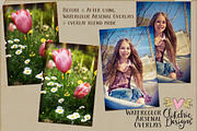 Watercolor Arsenal Overlays, a Texture Graphic by Clikchic Designs (Thumbnail 4 of 4)