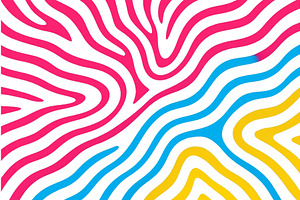 Colorful abstract vector, an Illustration by ZinetroN