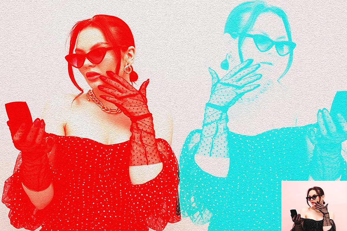 Double Exposure Art Photoshop Action, a Brushes & More by Studio Retouch (Photo 10 of 11)