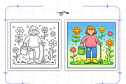 Bold & Easy Spring Woman, a Decorative Illustration by Design Station (Thumbnail 5 of 9)