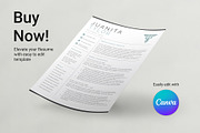 Nurse Resume Template Canva, a Resume Template by DesignDevisers (Thumbnail 9 of 13)