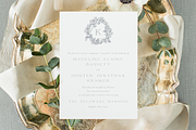 Floral Baroque Crests, an Illustration by Loren Schmidt Studio (Thumbnail 7 of 8)
