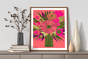 Art Deco Floral Bouquets Posters, a Decorative Illustration by Blynn Pippen (Thumbnail 6 of 10)