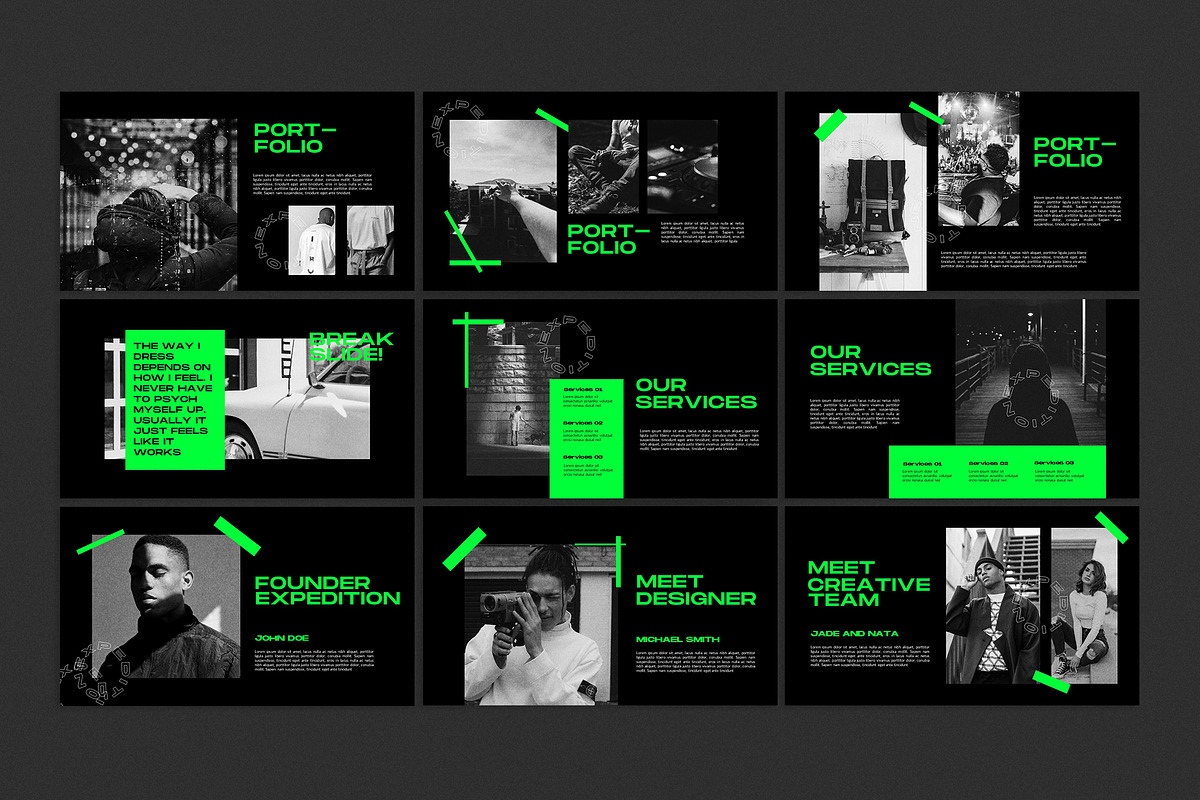 Expedition Powerpoint Presentation, a Presentation Template by slidenotion (Photo 9 of 9)