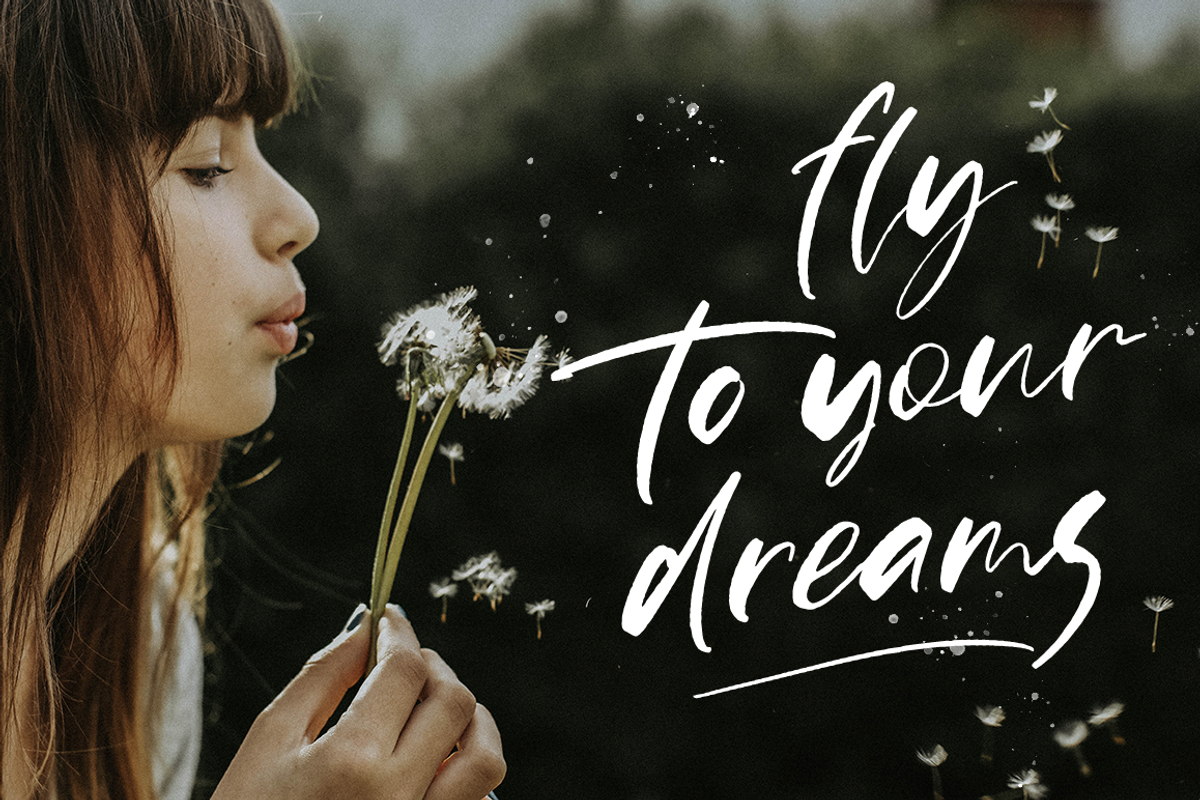 Bluebird, a Script Font by Larin Type Co. (Photo 4 of 10)