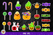Halloween Stickers Bundle, an Illustration by Digital_Craftyfox (Thumbnail 8 of 13)