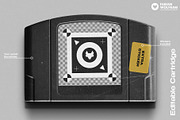Nintendo N64 Cartridge Mockup, a Packaging Mockup by Fabian Wolfram (Thumbnail 4 of 17)