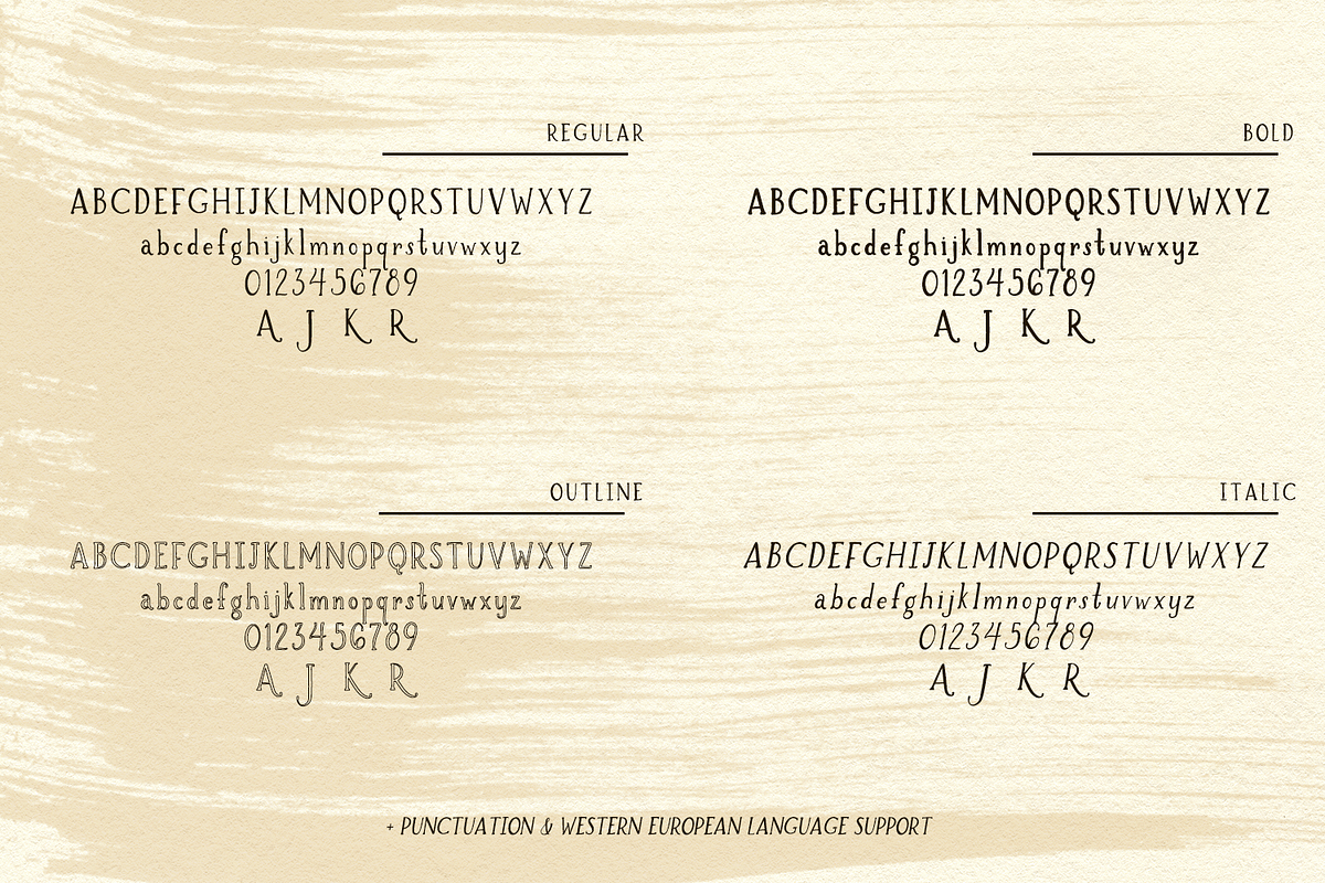 Brioche Rustic Serif Font Family, a Serif Font by Beck McCormick (Photo 10 of 10)
