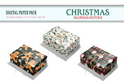 Christmas seamless pattern 04., a Texture Graphic by KENO Mascots (Thumbnail 5 of 5)