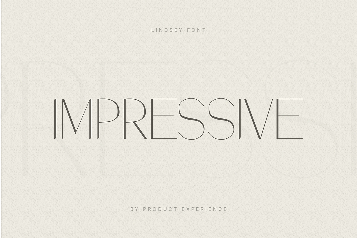 Lindsey - Modern Stylish Font, a Sans Serif Font by Product Experience (Photo 3 of 8)