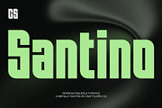 CS Santino – Bold Font, a Sans Serif Font by Craft Supply Co. (Thumbnail 1 of 8)