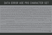 Data Error Pro Family, a Font by Astigmatic (Thumbnail 9 of 9)