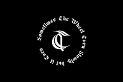 Wildkor - Blackletter Stripe Font, a Blackletter Font by Gittype (Thumbnail 11 of 13)