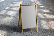 Sandwich Frame Mockup, a Product Mockup by Mockupfit (Thumbnail 2 of 3)