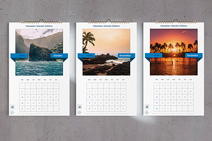 Hawaiian Islands Wall Calendar 2024