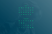 Gesrics - Modern Futuristic Typeface, a Sans Serif Font by Letterna (Thumbnail 3 of 4)
