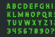 Retro marquee show alphabet design, an Object Graphic by RevelStockart (Thumbnail 6 of 10)