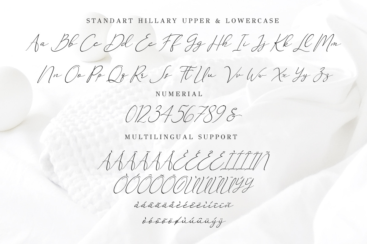 hillary lovely script, a Script Font by Say Studio (Photo 11 of 13)