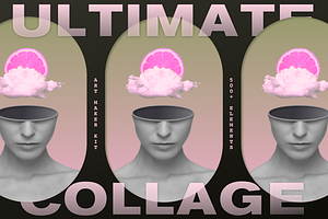 Ultimate Collage Art Elements Bundle