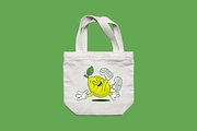 Lemon Fruit Cartoon Character, a Food Illustration by ™Creasi (Thumbnail 7 of 7)
