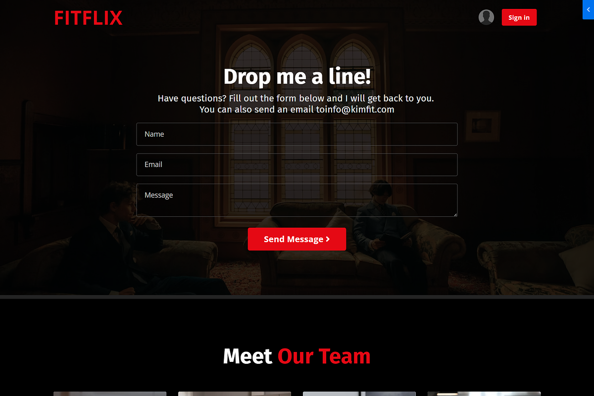 FitFlix Website Theme for Kajabi, a Landing Page Template by Dev Lab (Photo 2 of 4)